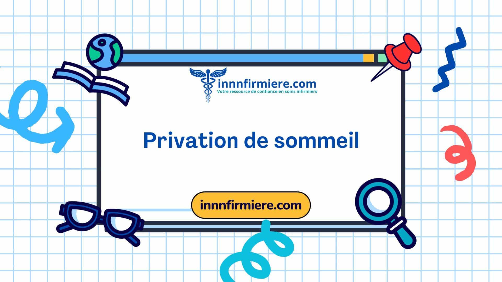 Code: 00096 - Diagnostic NANDA: Privation de sommeil - Domaine 4; Activité - repos - Classe 1: Sommeil - repos