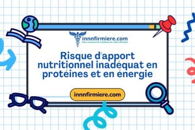 Code: 00360 - Diagnostic NANDA: Risque d'apport nutritionnel inadéquat en protéines et en énergie - Domaine 2; Nutrition  → Nutrition - Classe 1: Ingestion